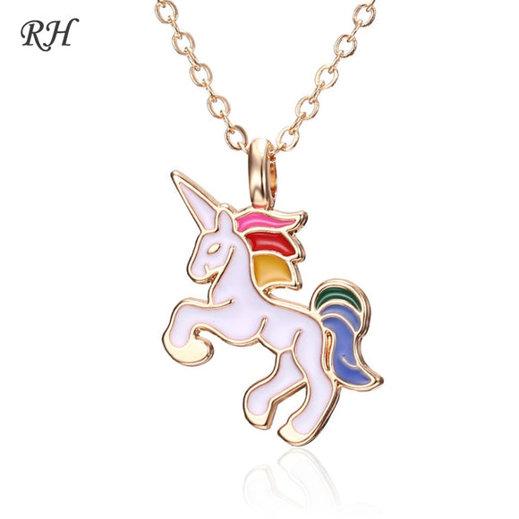 Cartoon Unicorn Necklace